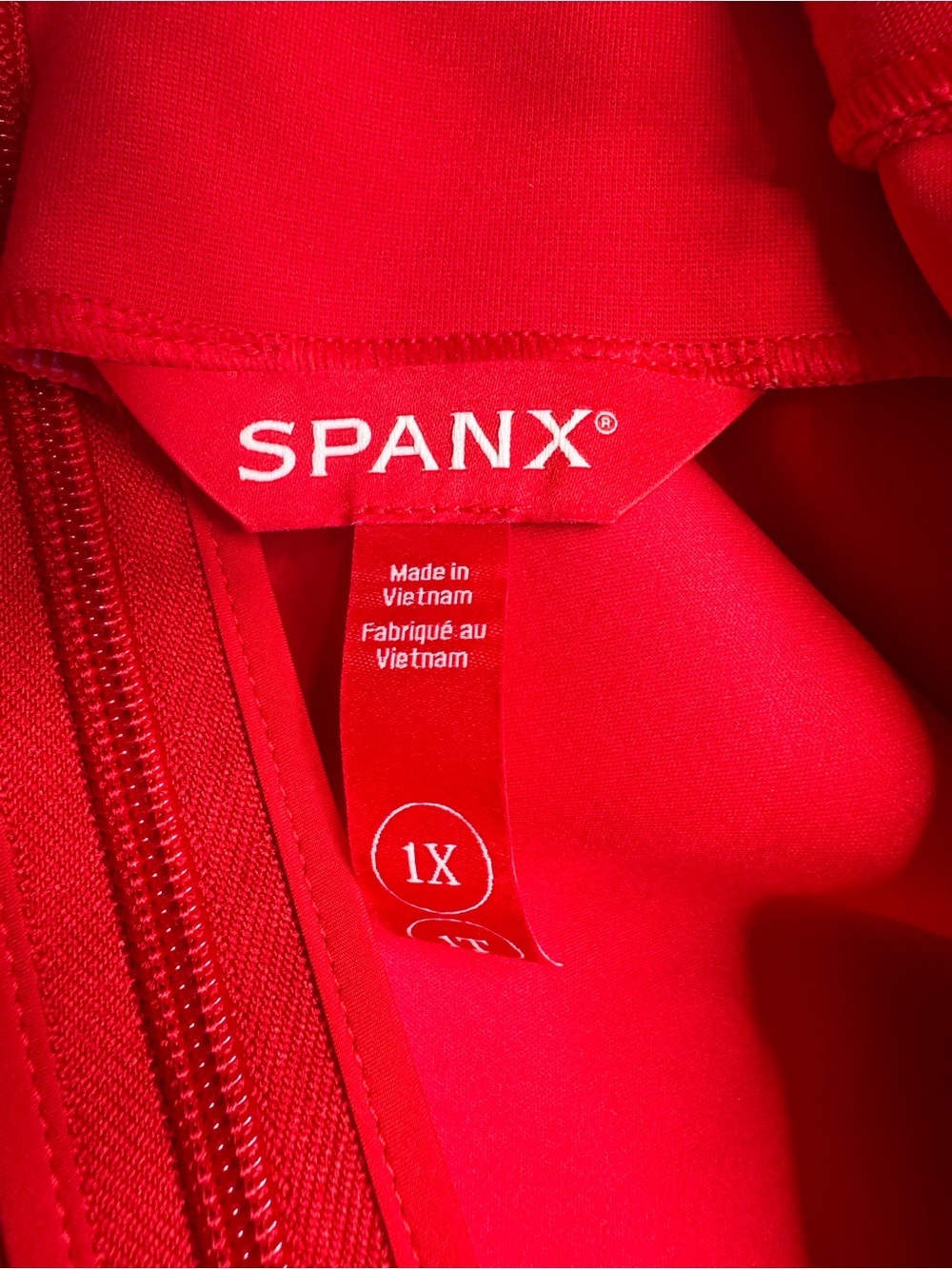 Spanx Long Sleeve Low Back Mini Sheath Dress NWT Size 1X - Picture 9 of 9